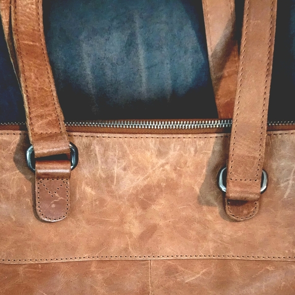 Spikes & Sparrow Leather Tote - Picture 8 of 8